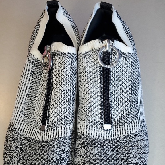 DKNY Angie Zip up Wedge Sneakers - Picture 3 of 13